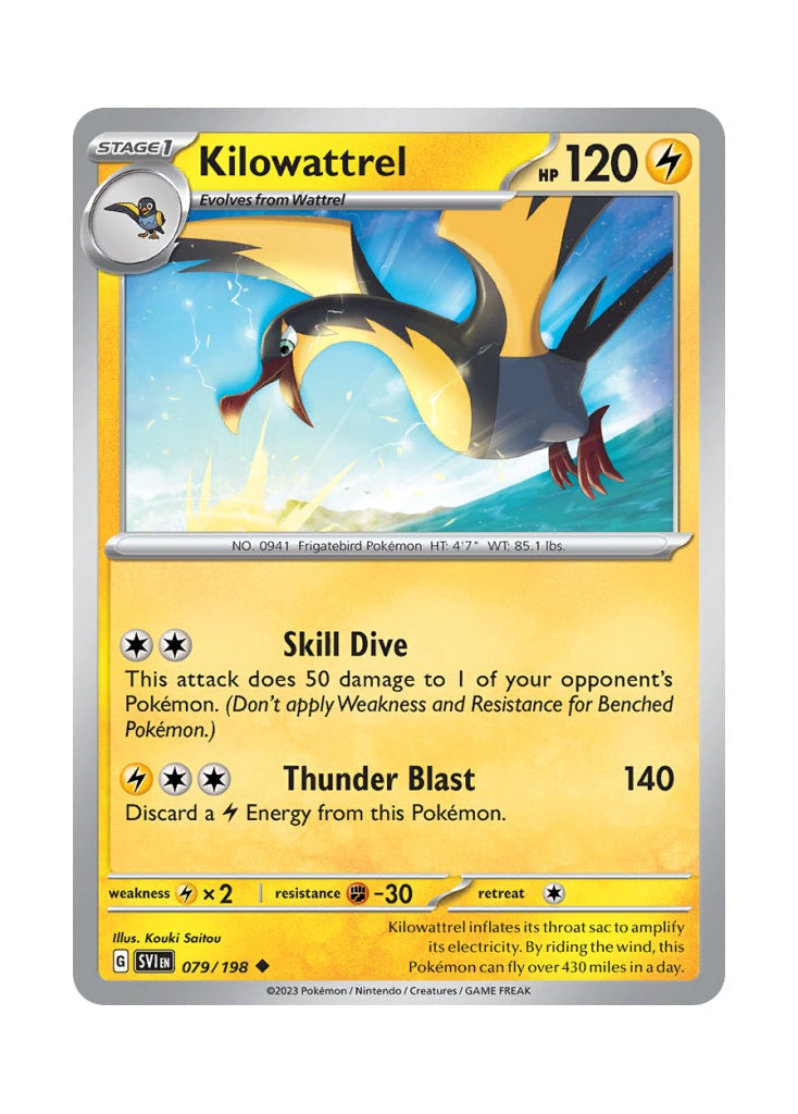 Kilowattrel – Scarlet & Violet (079)