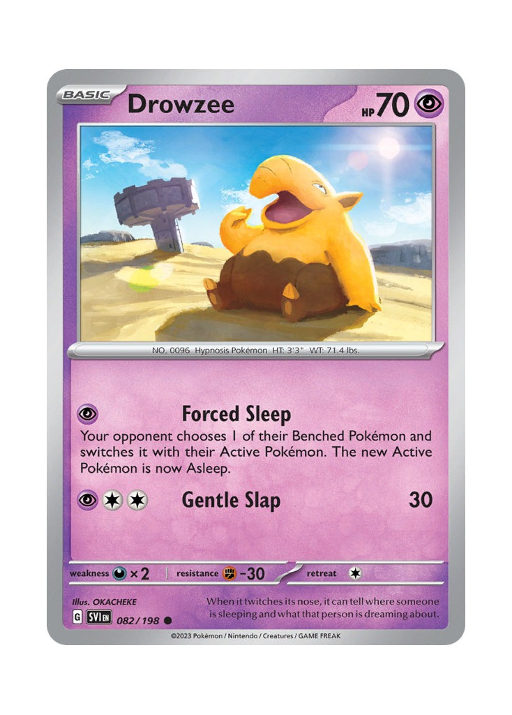 Drowzee – Scarlet & Violet (082)