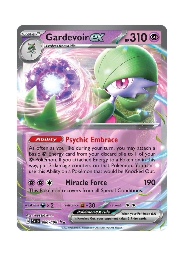 Gardevoir ex – Scarlet & Violet (086)
