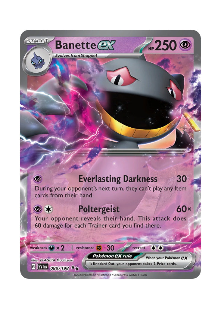 Banette ex – Scarlet & Violet (088)