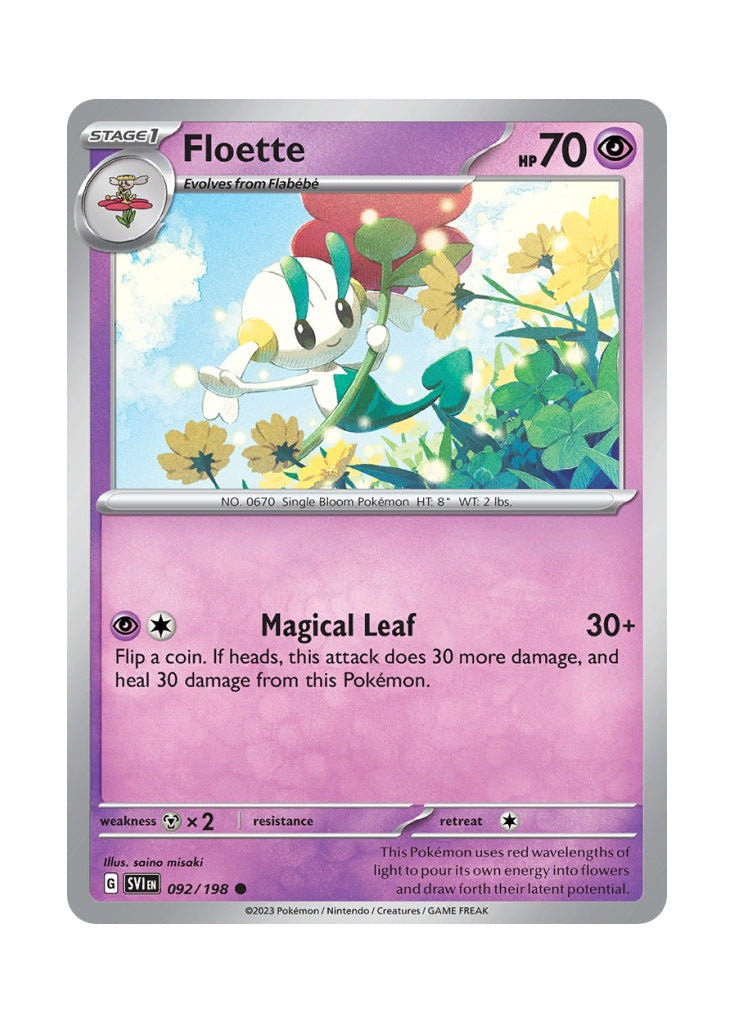 Floette – Scarlet & Violet (092)
