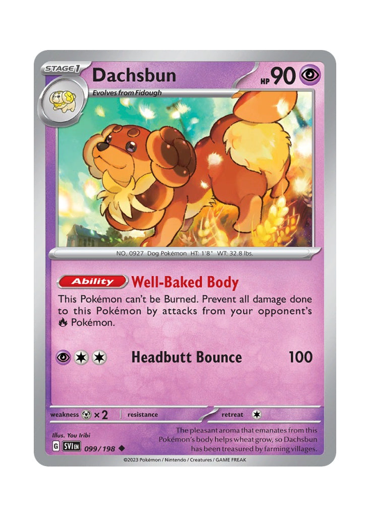 Dachsbun – Scarlet & Violet (099)