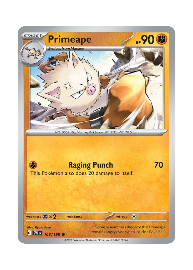 Primeape – Scarlet & Violet (108)