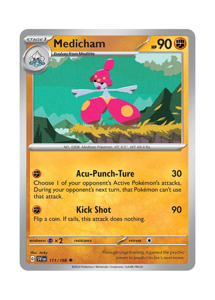 Medicham – Scarlet & Violet (111)