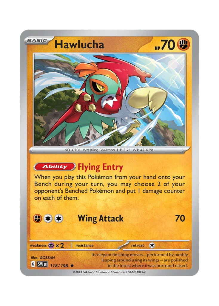 Hawlucha – Scarlet & Violet (118)