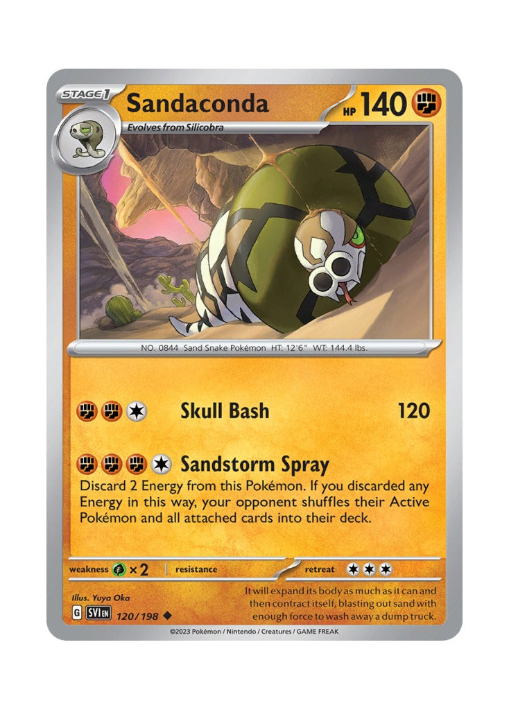Sandaconda – Scarlet & Violet (120)