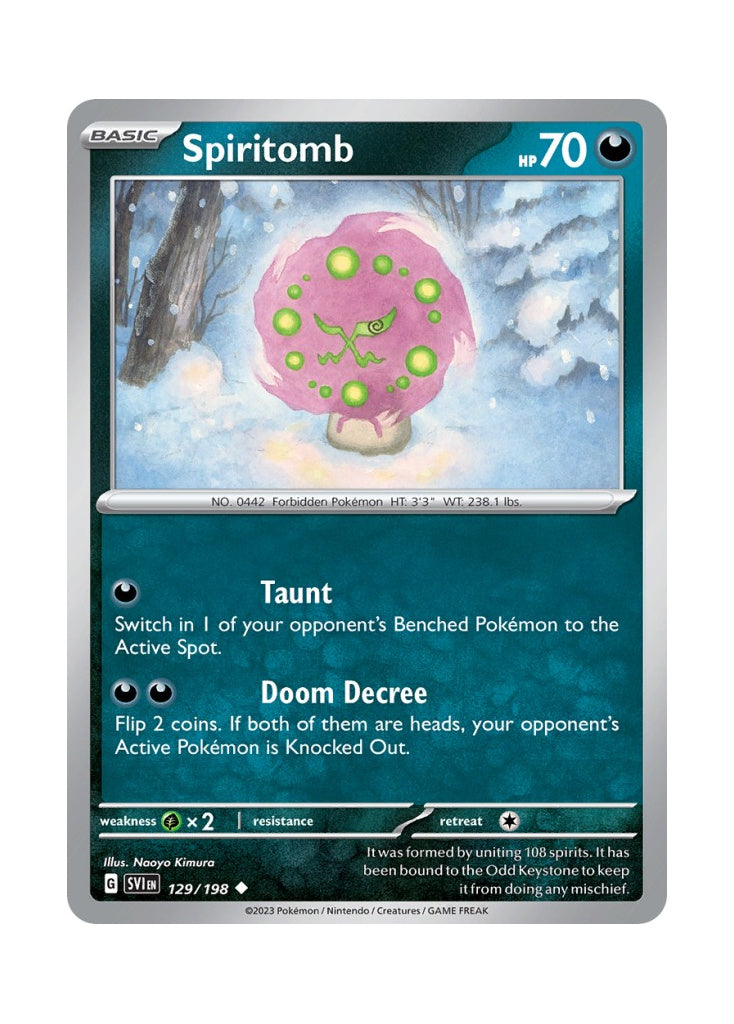 Spiritomb – Scarlet & Violet (129)