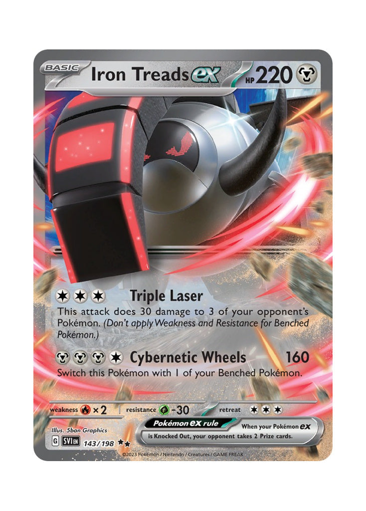 Iron Treads ex – Scarlet & Violet (143)