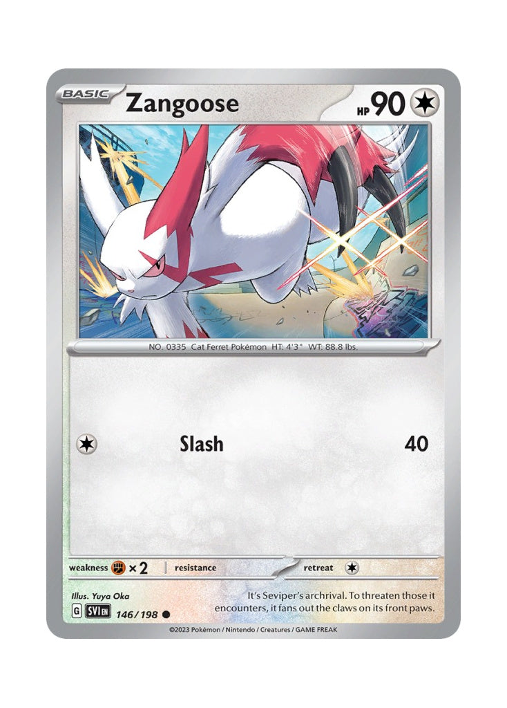 Zangoose – Scarlet & Violet (146)
