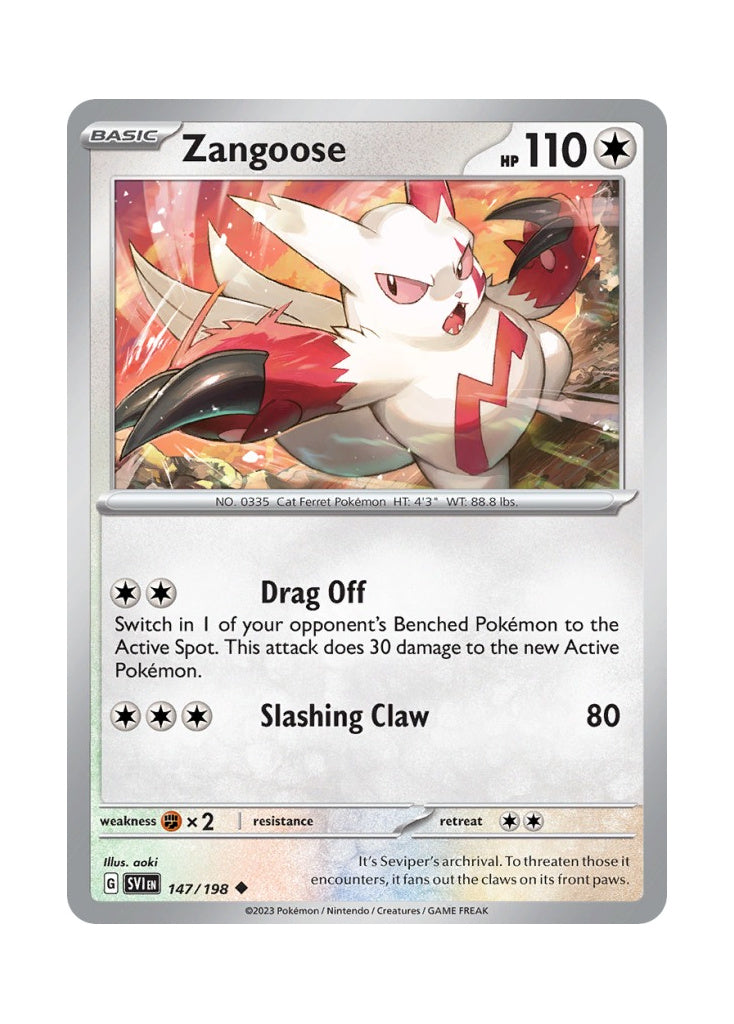 Zangoose – Scarlet & Violet (147)