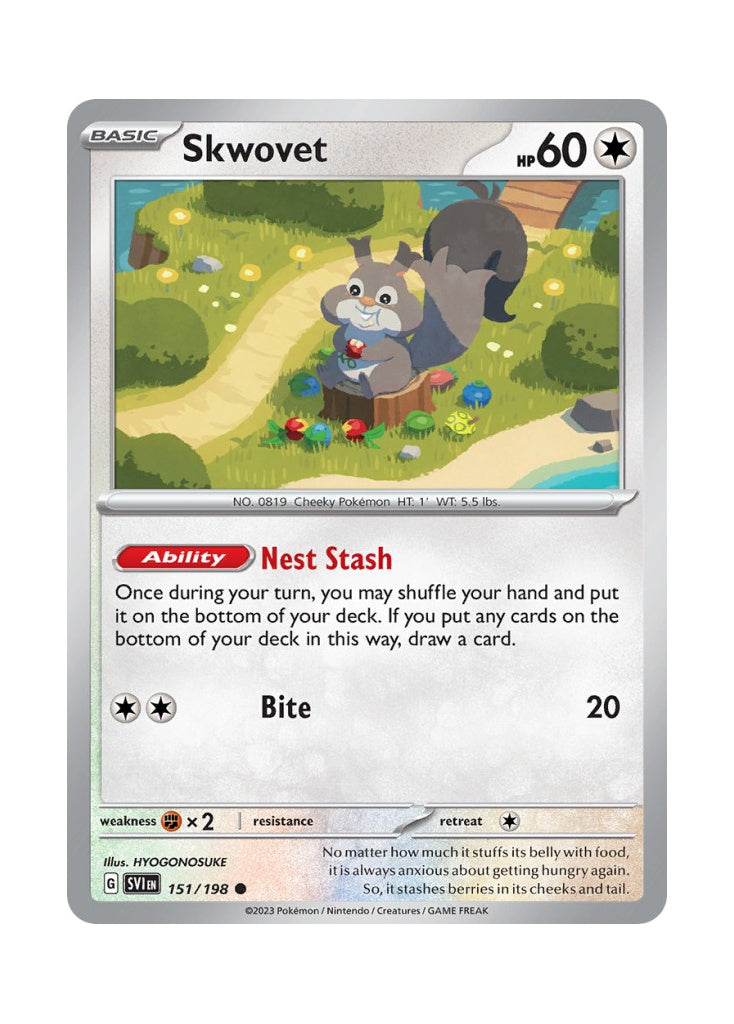 Skwovet – Scarlet & Violet (151)