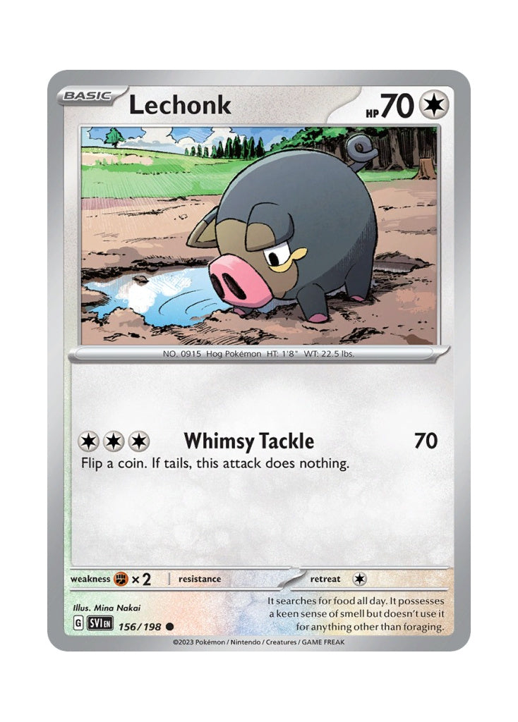 Lechonk – Scarlet & Violet (156)