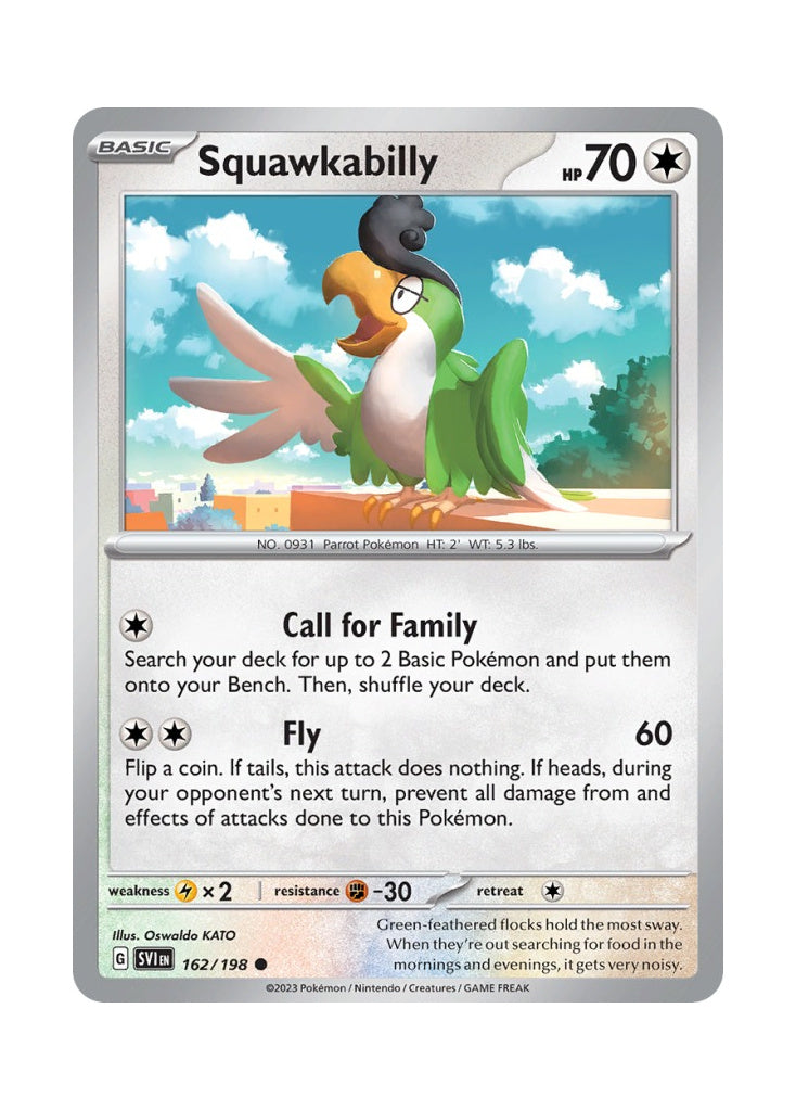 Squawkabilly – Scarlet & Violet (162)