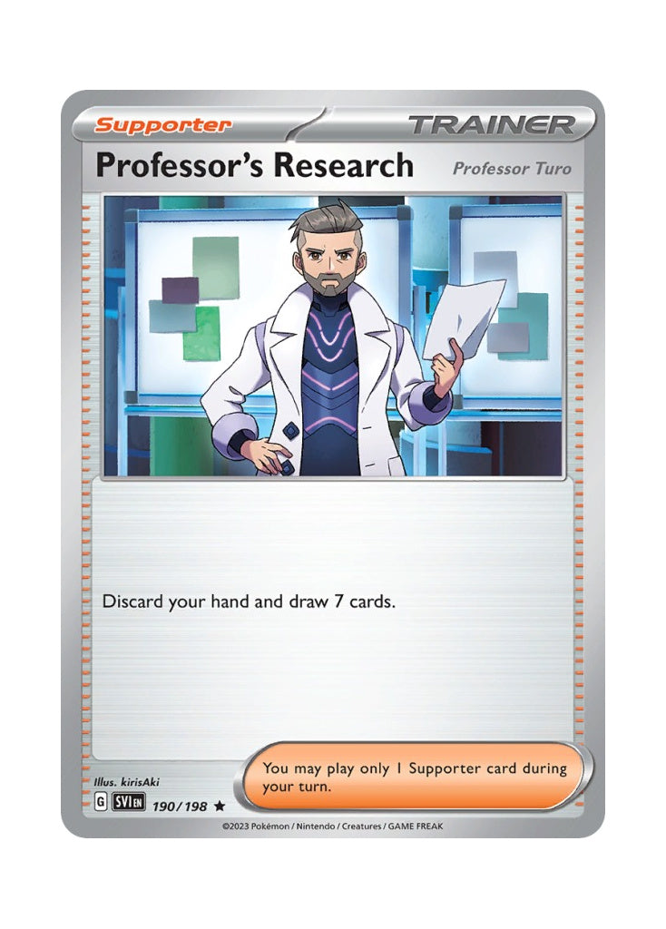Professor’s Research (Professor Turo) – Scarlet & Violet (190)