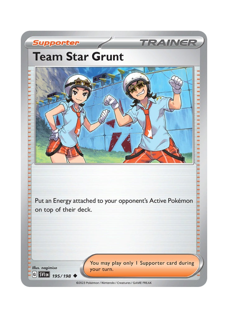 Team Star Grunt – Scarlet & Violet (195)