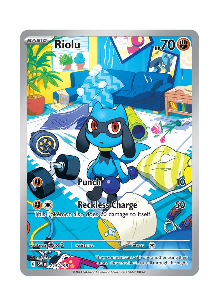 Riolu – Scarlet & Violet (215)