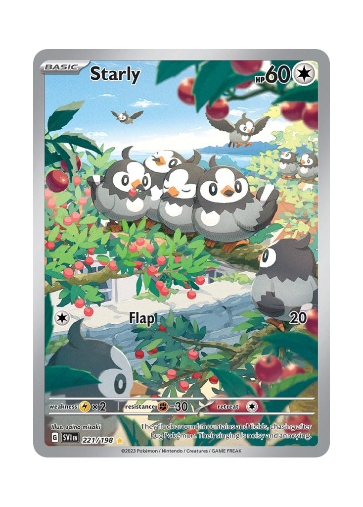 Starly – Scarlet & Violet (221)