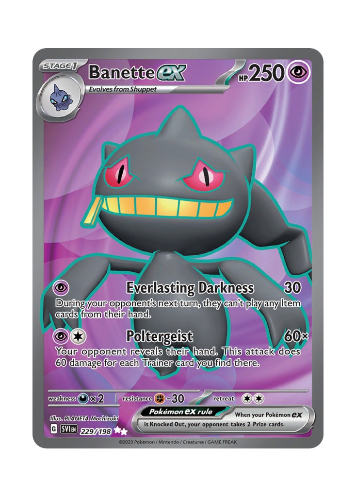 Banette ex – Scarlet & Violet (229)