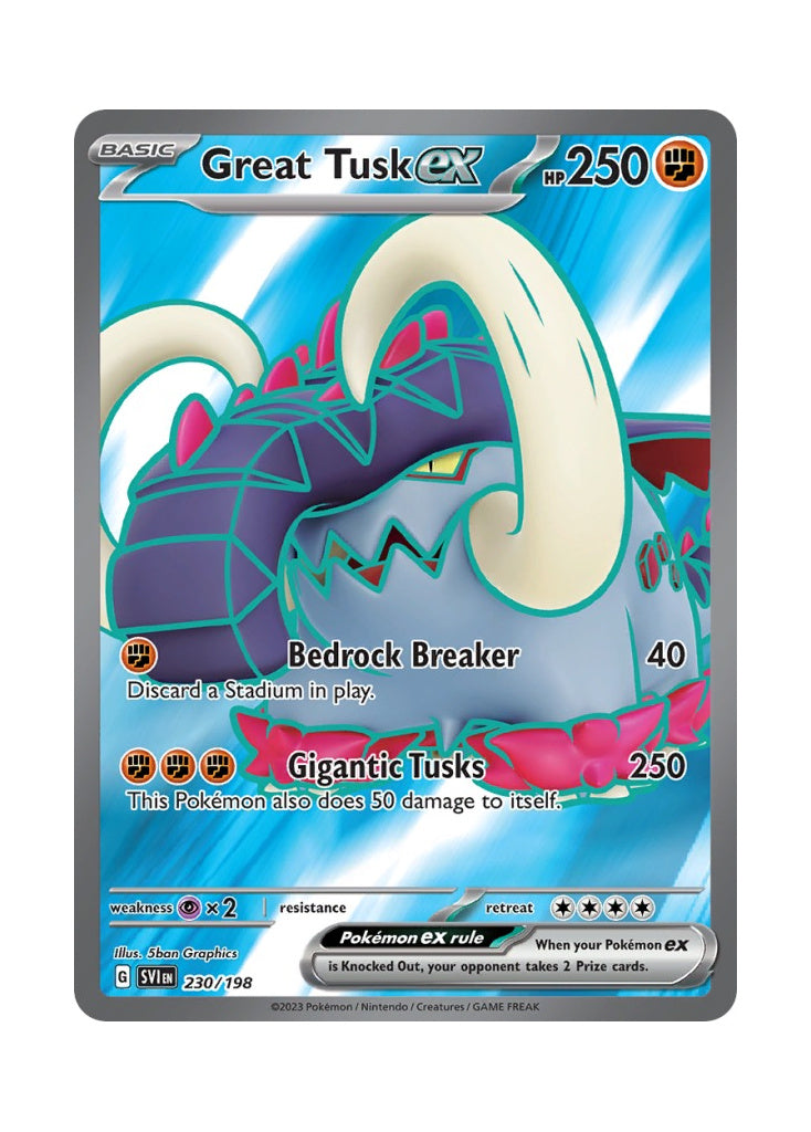 Great Tusk ex – Scarlet & Violet (230)