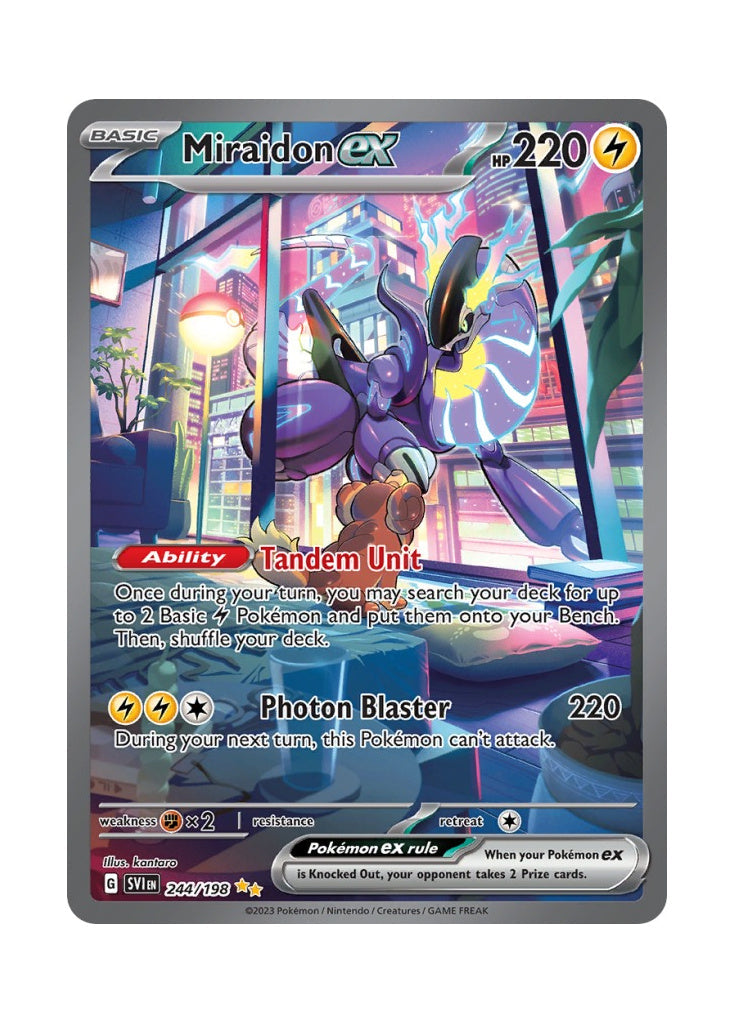 Miraidon ex – Scarlet & Violet (244)