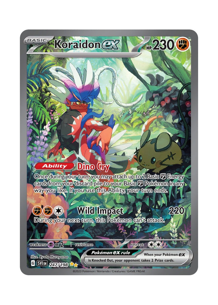 Koraidon ex – Scarlet & Violet (247)