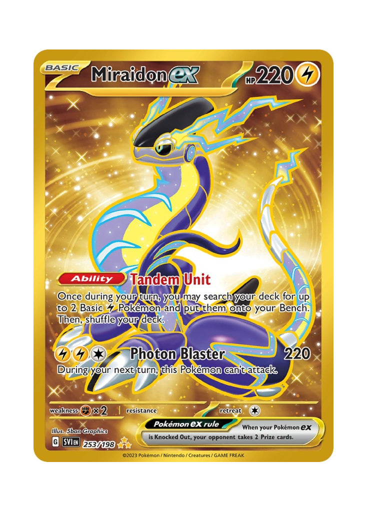 Miraidon ex – Scarlet & Violet (253)