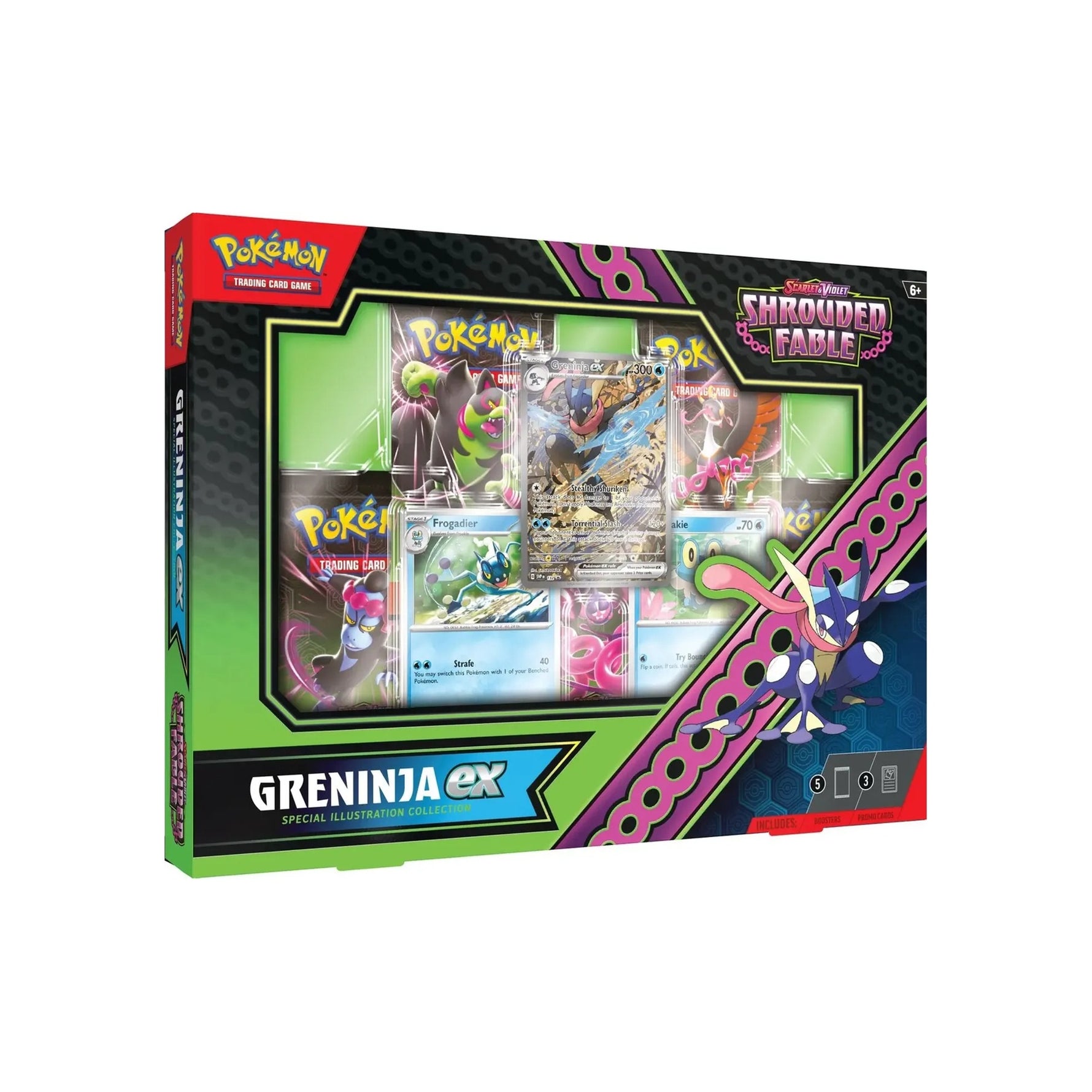 Shrouded Fable Greninja ex Special Illustration Collection (Sealed) — English — Cardelle