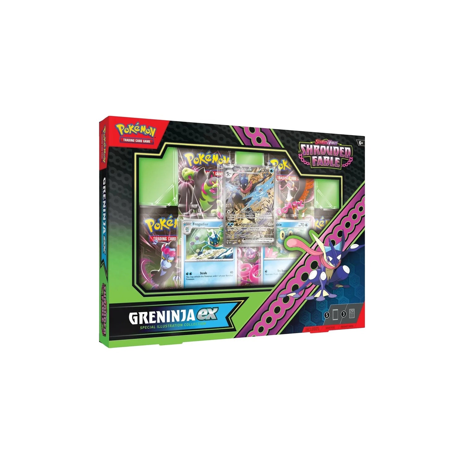 Shrouded Fable Greninja Ex Special Illustration Collection
