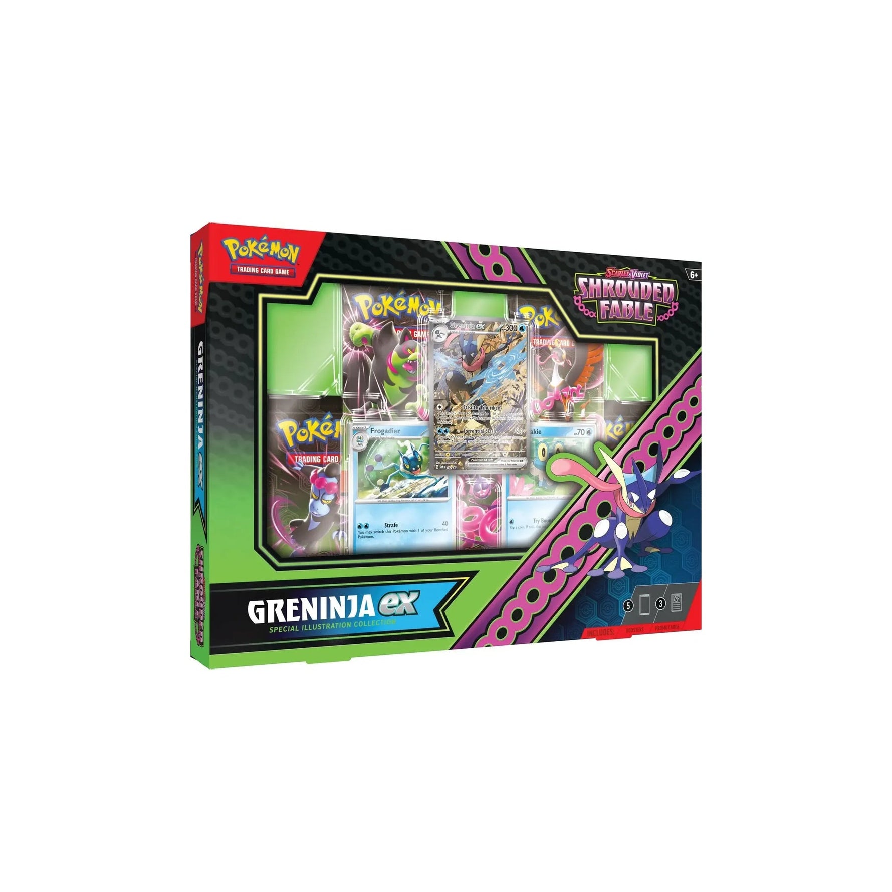 Shrouded Fable Greninja Ex Special Illustration Collection