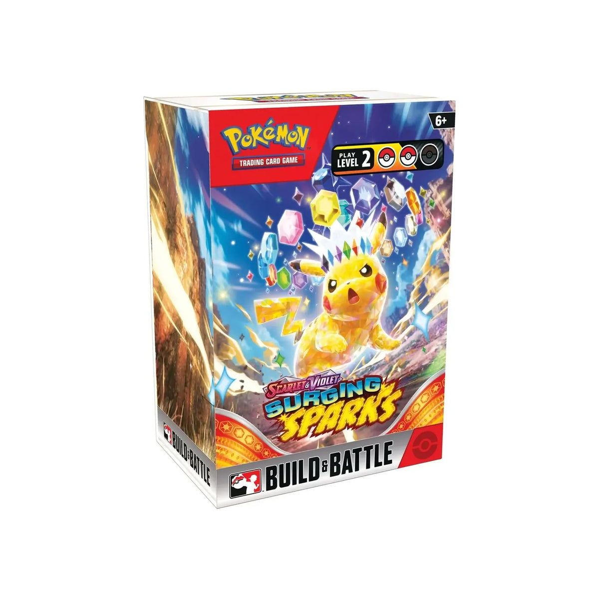Surging Sparks Build & Battle Box (Sealed) — English — Cardelle
