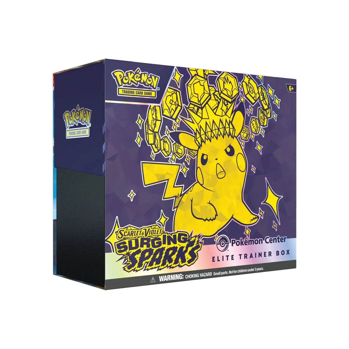 Surging Sparks Pokémon Center Elite Trainer Box (Sealed) — English — Cardelle