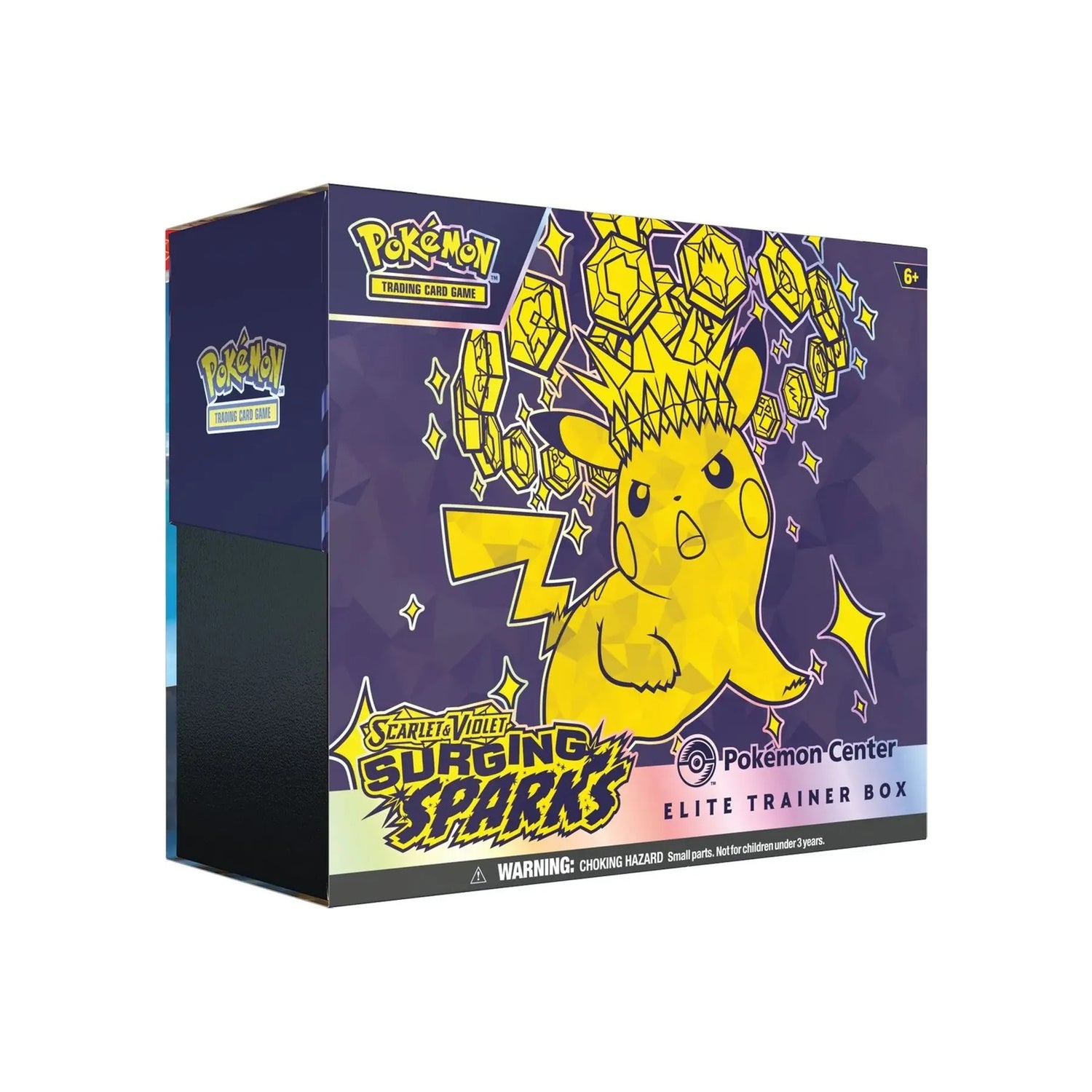Surging Sparks Pokémon Center Elite Trainer Box (Sealed) — English — Cardelle