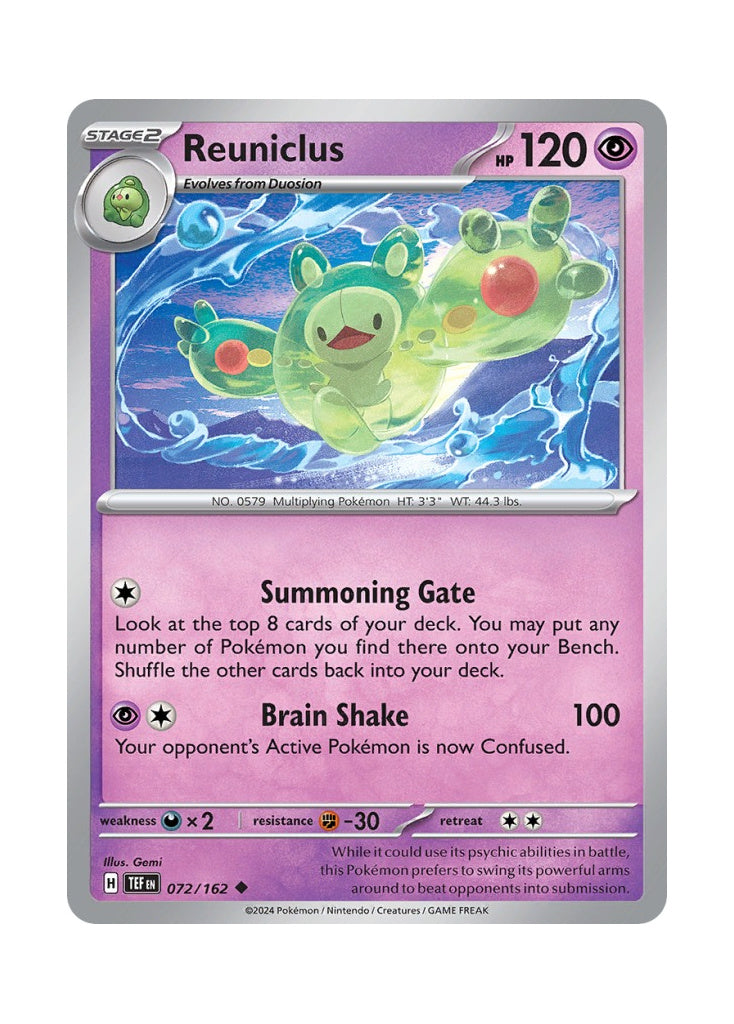 Reuniclus – Temporal Forces (072)