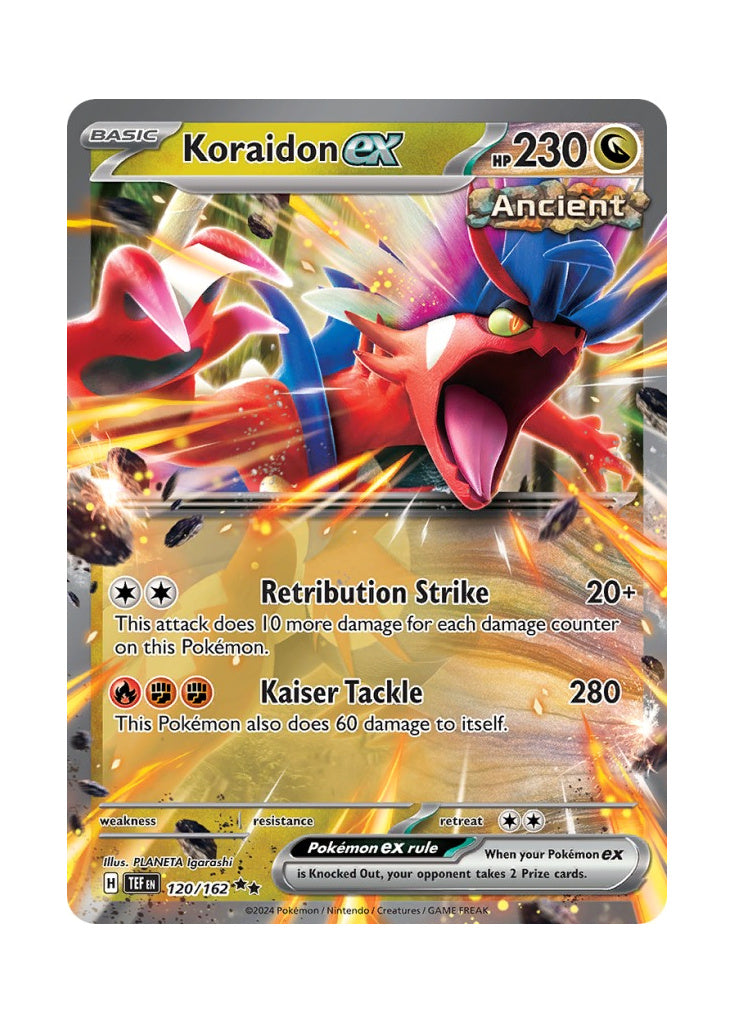 Koraidon ex – Temporal Forces (120)