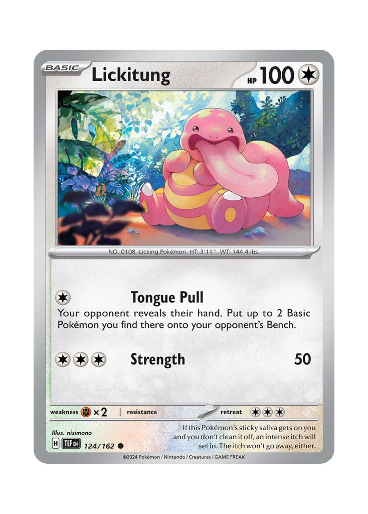 Lickitung – Temporal Forces (124)
