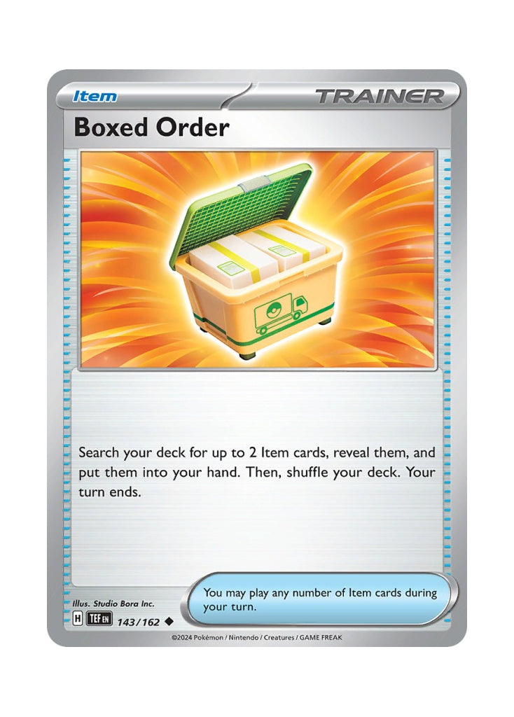 Boxed Order – Temporal Forces (143)