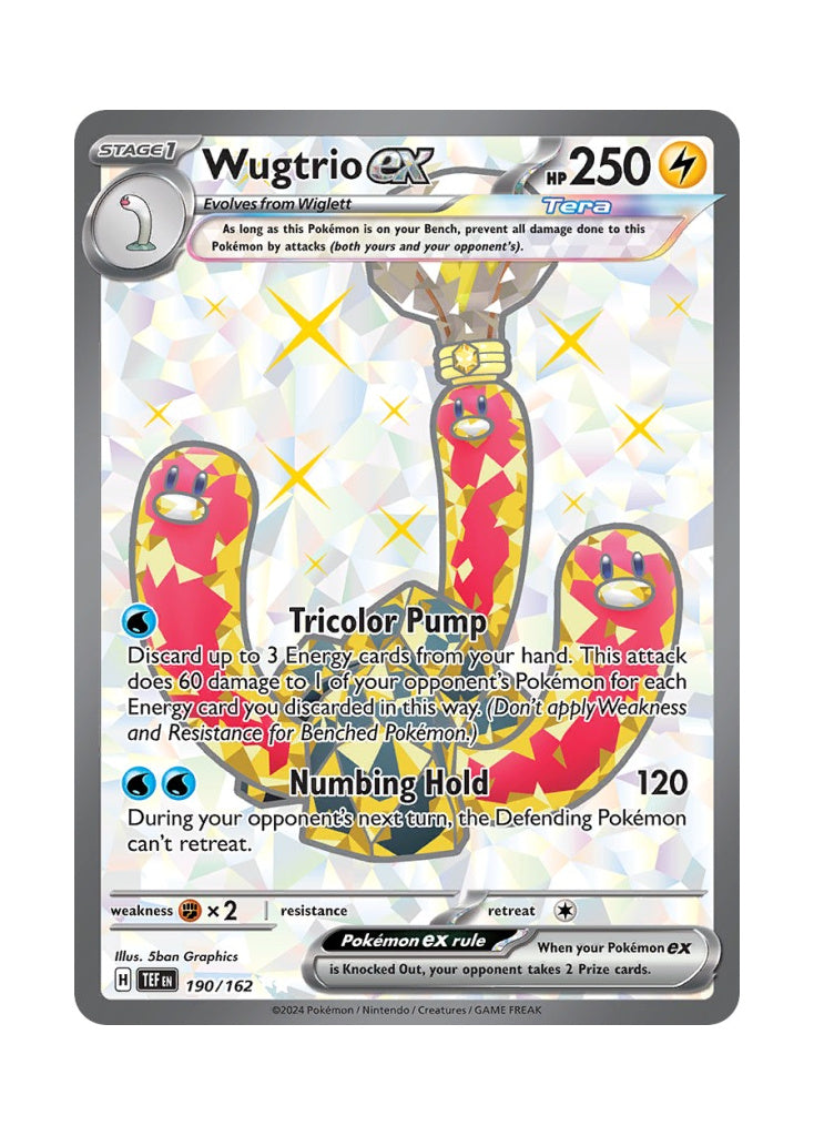 Wugtrio ex – Temporal Forces (190)