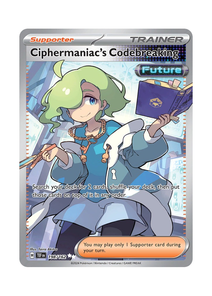 Ciphermaniac’s Codebreaking – Temporal Forces (198)