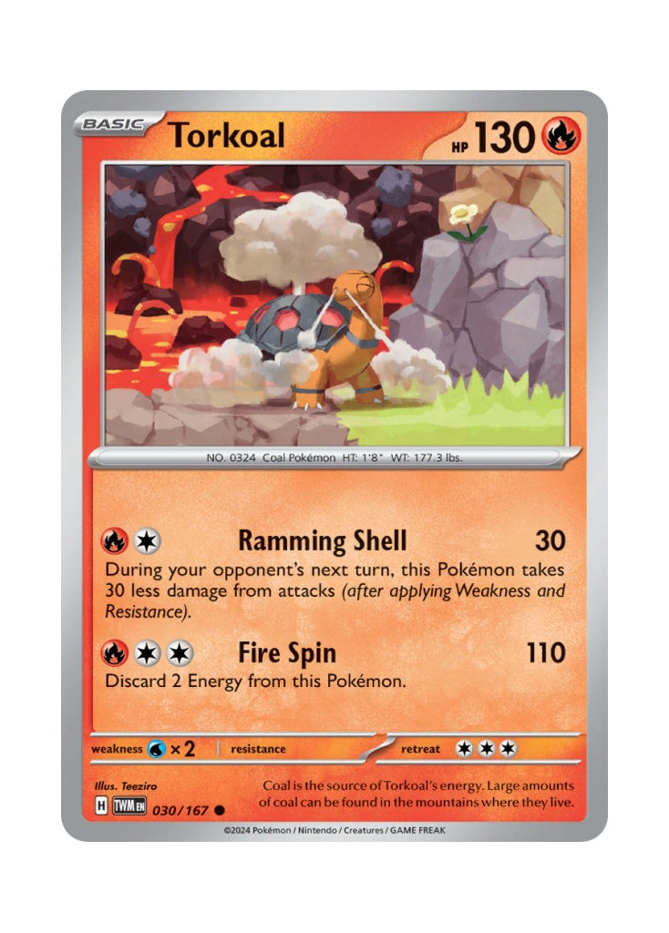 Torkoal – Twilight Masquerade (030)