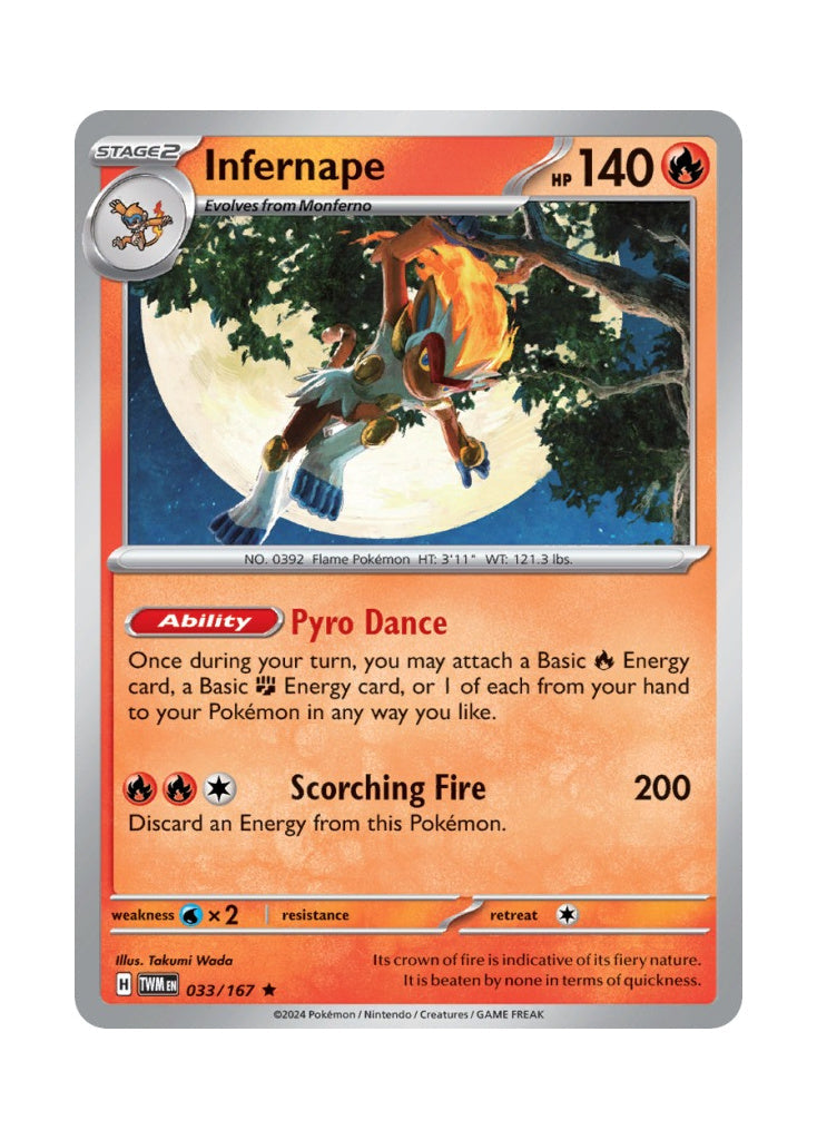 Infernape – Twilight Masquerade (033)