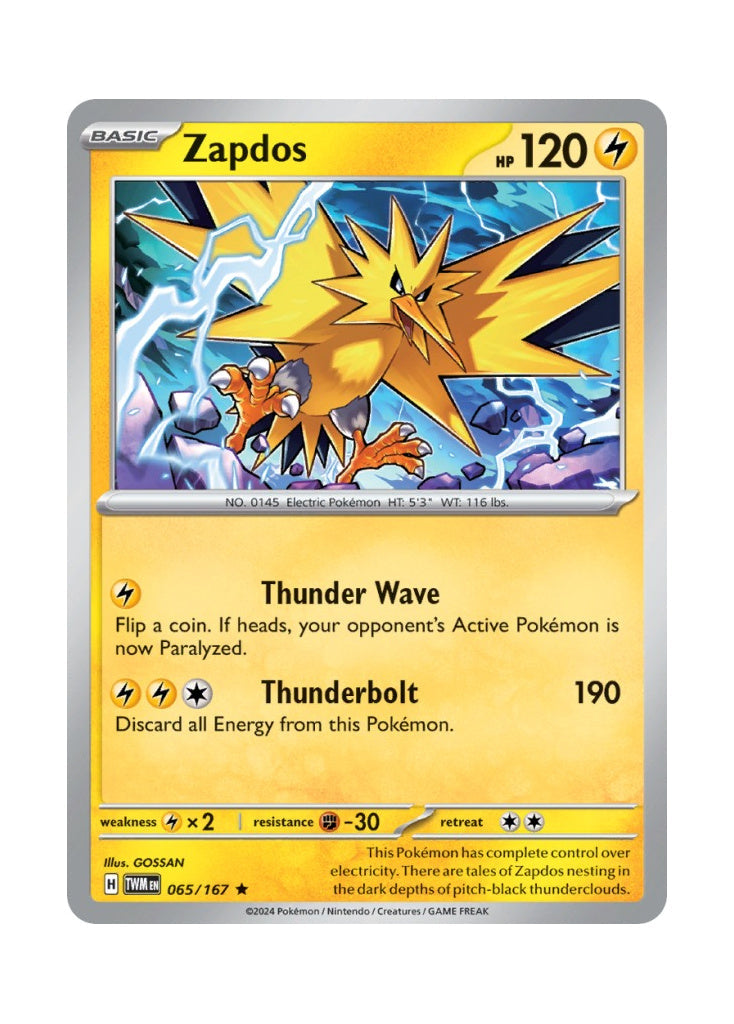 Zapdos – Twilight Masquerade (065)