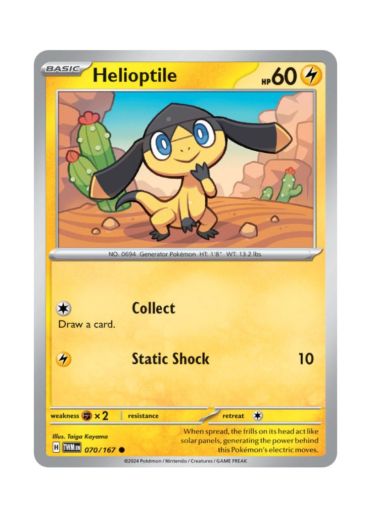 Helioptile – Twilight Masquerade (070)