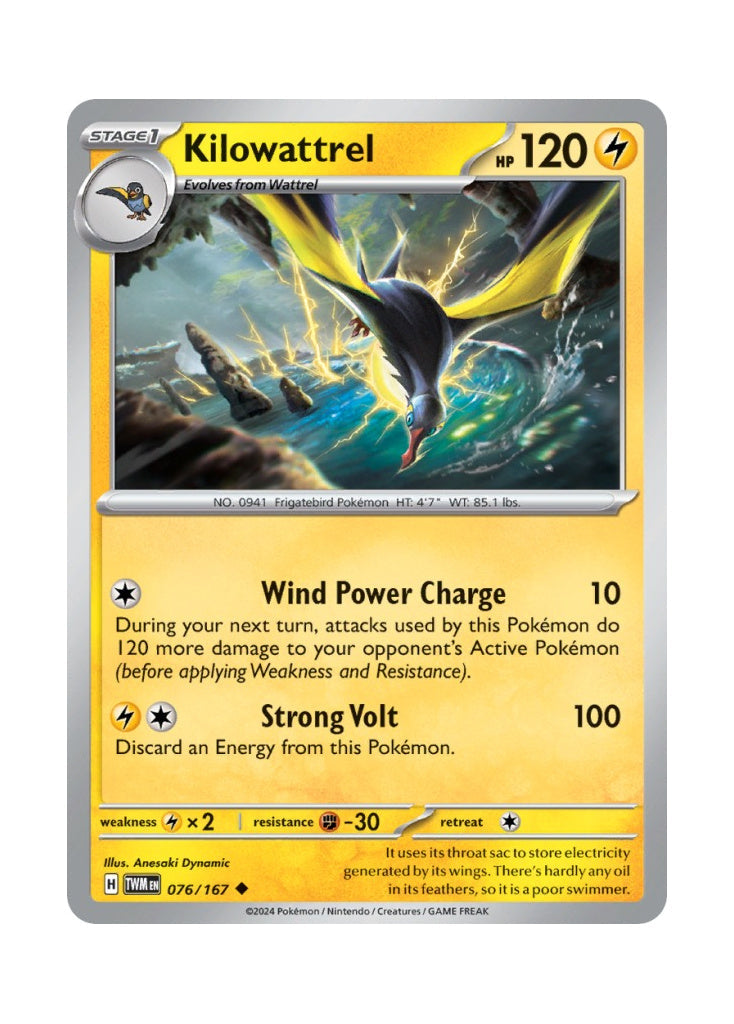 Kilowattrel – Twilight Masquerade (076)