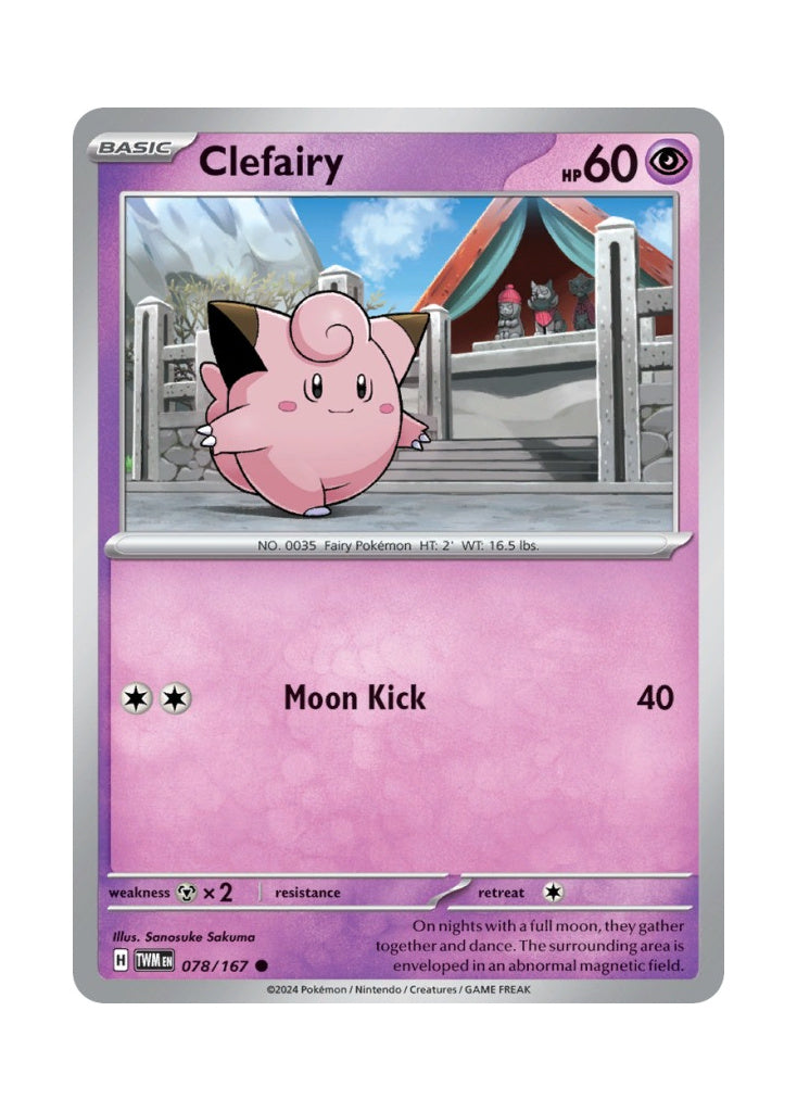 Clefairy – Twilight Masquerade (078)