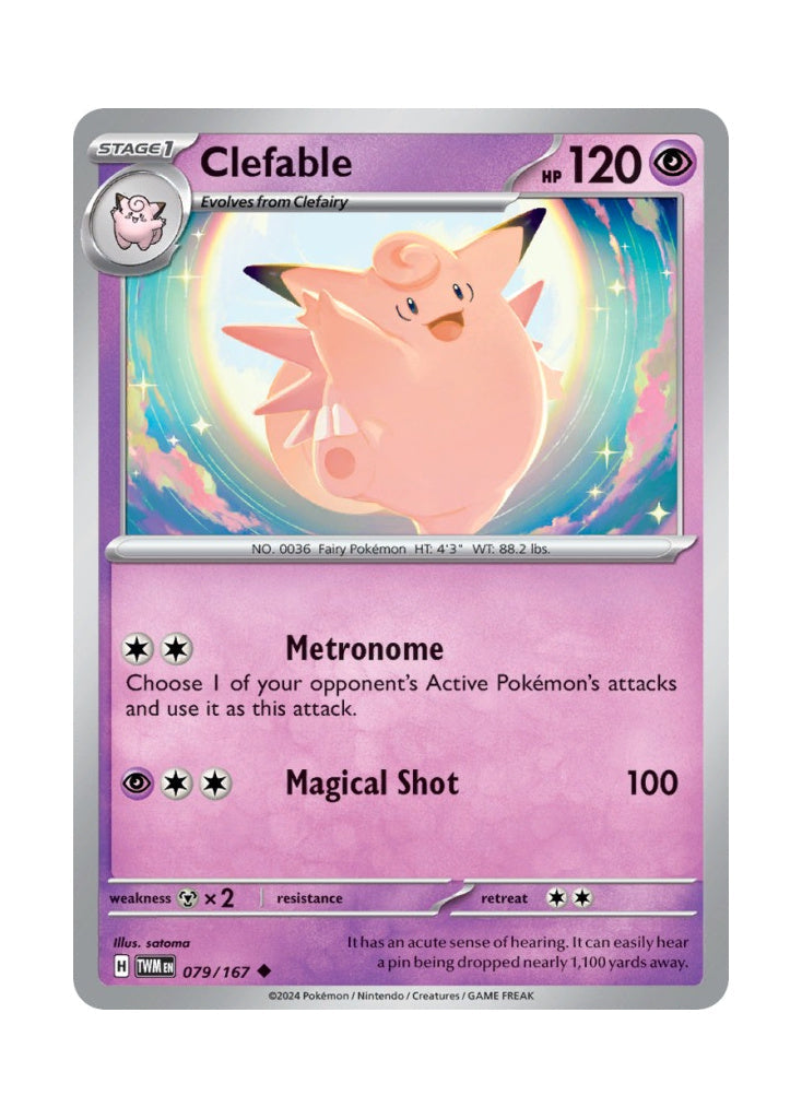 Clefable – Twilight Masquerade (079)