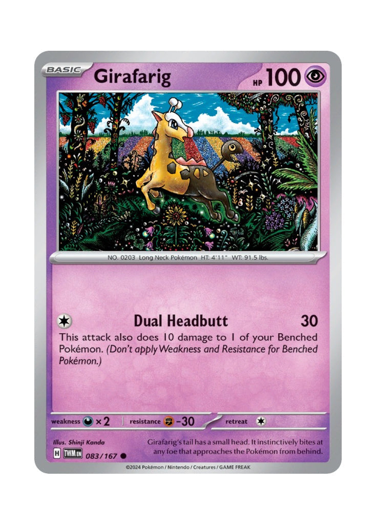 Girafarig – Twilight Masquerade (083)
