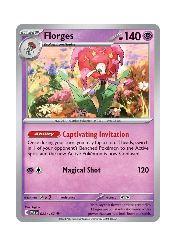 Florges – Twilight Masquerade (088)