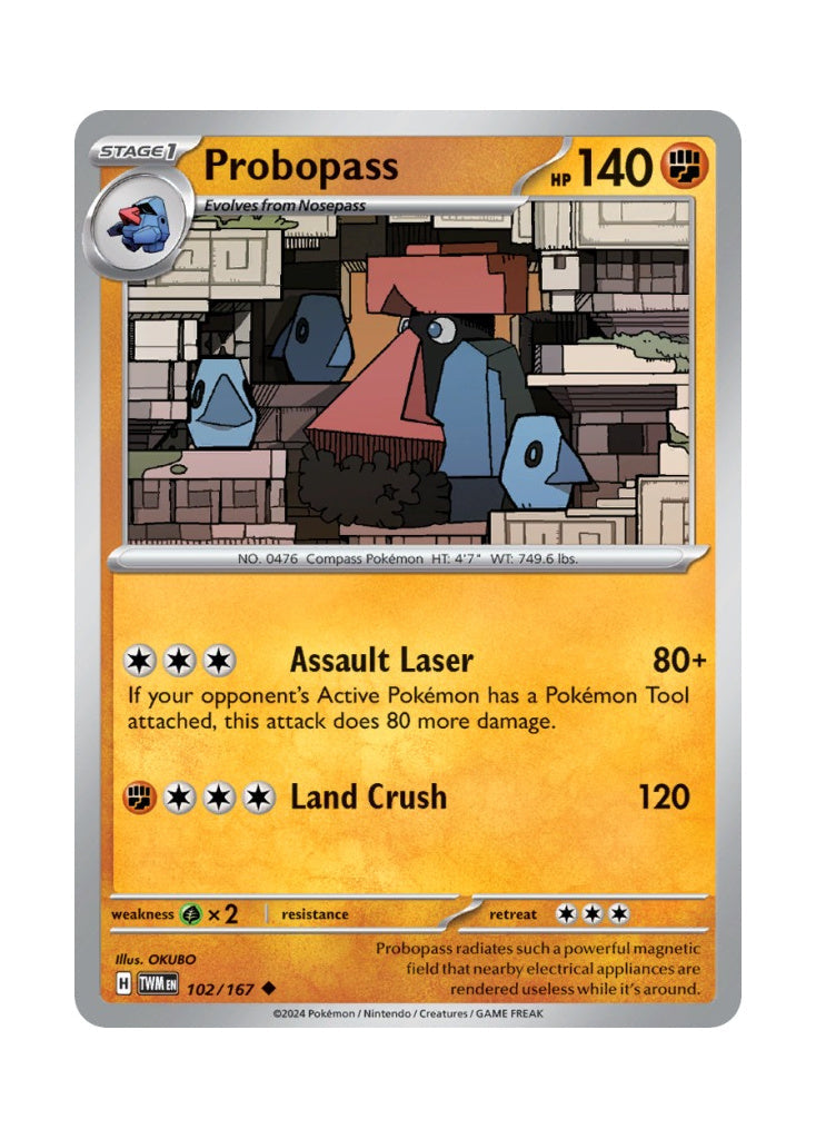Probopass – Twilight Masquerade (102)