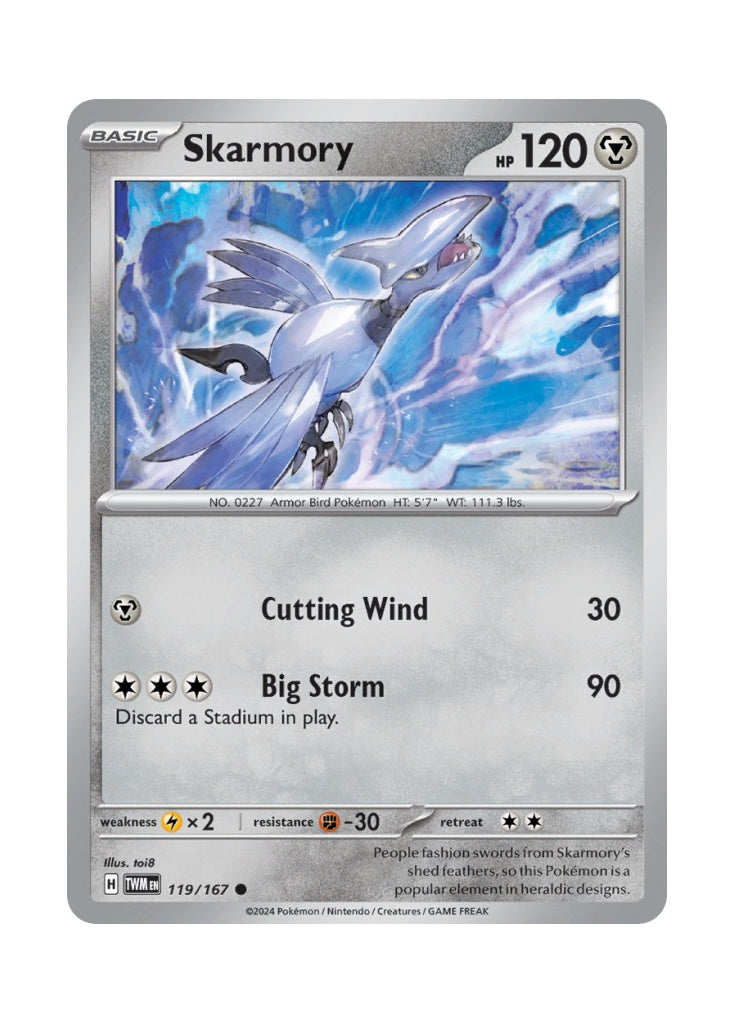 Skarmory – Twilight Masquerade (119)