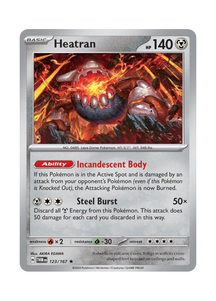 Heatran – Twilight Masquerade (123)